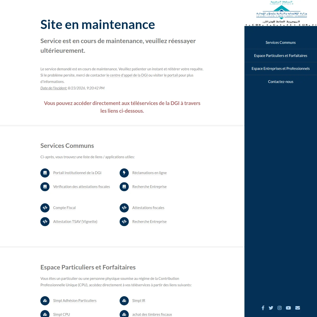 e-services.ma référence les principaux portails publics utiles aux citoyens, MRE, auto-entrepreneurs et PME. Visiter notre site!