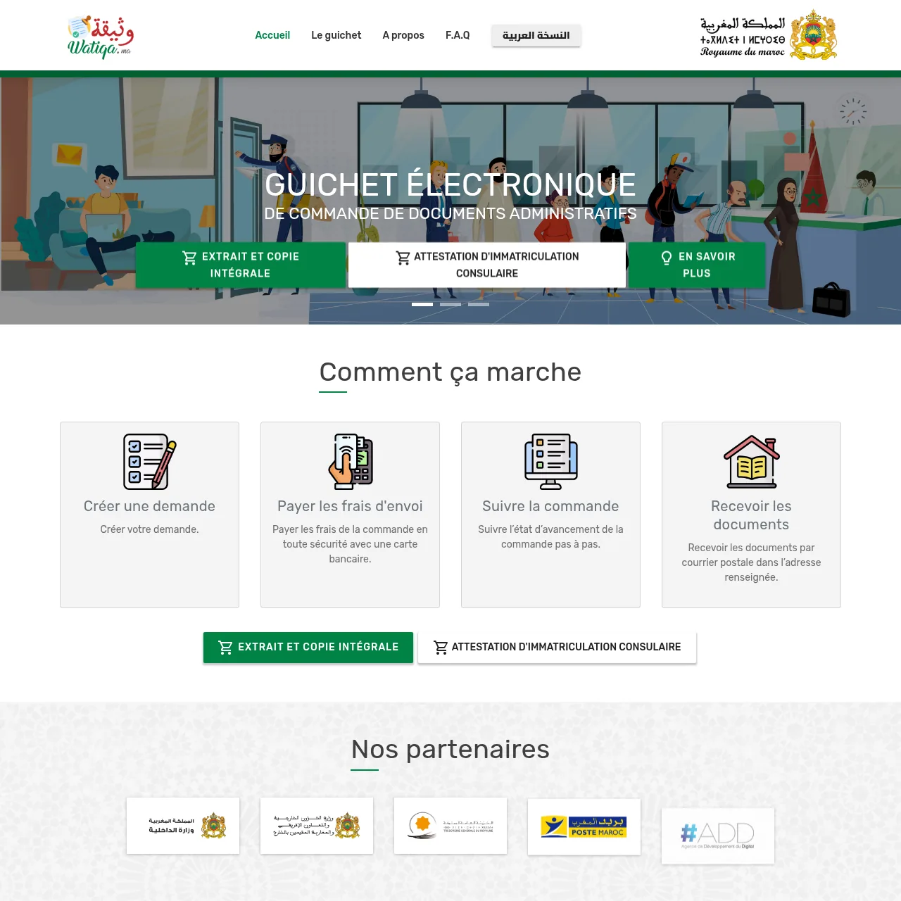 e-services.ma référence les principaux portails publics utiles aux citoyens, MRE, auto-entrepreneurs et PME. Visiter notre site!